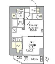 BRICK RESIDENCE南青山（ブリックレジデンス南青 902 ｜ 東京都港区南青山７丁目10-9（賃貸マンション1DK・9階・30.36㎡） その2