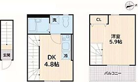 グレイス中延(GRACE中延) 205 ｜ 東京都品川区中延５丁目4-17（賃貸アパート1DK・2階・29.43㎡） その2