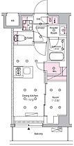 シーフォルム西巣鴨 211 ｜ 東京都北区滝野川３丁目43-未定（賃貸マンション1DK・2階・25.63㎡） その2