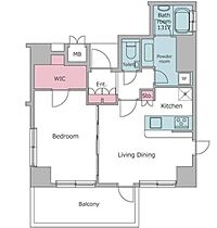 レジディア東麻布 703 ｜ 東京都港区東麻布１丁目5-1（賃貸マンション1LDK・7階・50.78㎡） その2