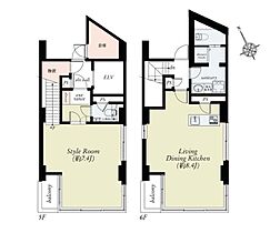 T・Iビル 5F ｜ 東京都港区南青山６丁目2-10（賃貸マンション1LDK・5階・77.42㎡） その2