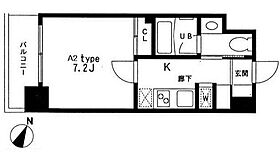 レジディア中目黒II 303 ｜ 東京都目黒区中目黒２丁目9-11（賃貸マンション1K・3階・24.89㎡） その2