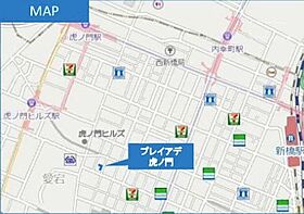 プレイアデ虎ノ門 401 ｜ 東京都港区西新橋２丁目33-4（賃貸マンション1LDK・4階・67.57㎡） その3