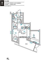 リルシア不動前（RELUXIA不動前） 103 ｜ 東京都品川区西五反田４丁目27-1（賃貸マンション1LDK・1階・43.53㎡） その2