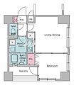 レジディア広尾南3階22.5万円