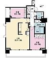 ウエリス六本木16階44.0万円