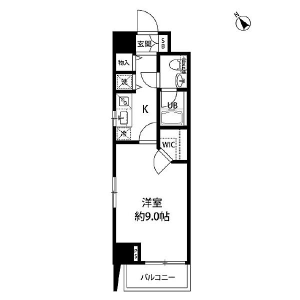 ルクレ日本橋馬喰町 1202｜東京都中央区日本橋馬喰町(賃貸マンション1K・12階・31.84㎡)の写真 その2