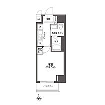 ルクレ上野 0703 ｜ 東京都台東区東上野（賃貸マンション1K・7階・25.62㎡） その2