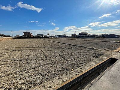 外観：現地の写真です。前面道路公道7ｍ