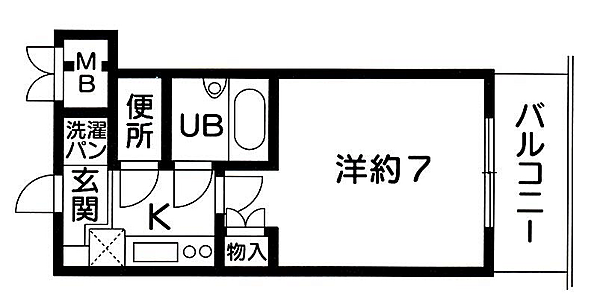 サンロードスクエアショウワ 1010｜兵庫県加古川市平岡町新在家２丁目(賃貸マンション1K・10階・20.47㎡)の写真 その2