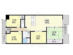 間取図画像 4LDK