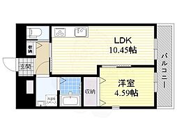 プラリア招提元町A 2階