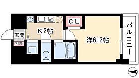 プレサンス名古屋STATIONビジュ  ｜ 愛知県名古屋市西区名駅2丁目16-9（賃貸マンション1K・5階・21.23㎡） その2