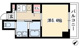間取図画像 1K