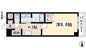 ニューシティアパートメンツ円上町  ｜ 愛知県名古屋市昭和区円上町15-16（賃貸マンション1K・4階・29.90㎡） その2