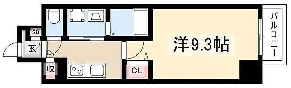 K　Smart　Imaike ｜愛知県名古屋市千種区今池1丁目(賃貸マンション1K・2階・29.10㎡)の写真 その2