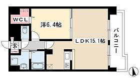 リバーコート砂田橋I  ｜ 愛知県名古屋市東区大幸4丁目22-16（賃貸マンション1LDK・12階・49.44㎡） その2