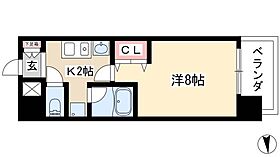 グレイス上前津  ｜ 愛知県名古屋市中区橘1丁目4-7-2（賃貸マンション1K・9階・25.73㎡） その2