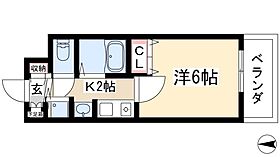 プレサンス名古屋城前  ｜ 愛知県名古屋市中区丸の内2丁目1-1（賃貸マンション1K・9階・20.23㎡） その2