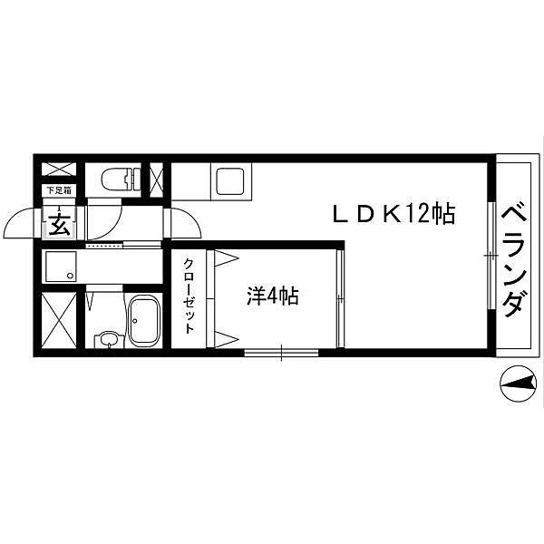 サンマール牛巻 ｜愛知県名古屋市瑞穂区牛巻町(賃貸マンション1LDK・7階・37.97㎡)の写真 その2