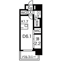 メイクスWアート上前津V  ｜ 愛知県名古屋市中区橘2丁目2-22（賃貸マンション1DK・11階・26.86㎡） その2