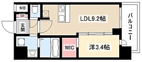 アドバンス名古屋ブランシュ  ｜ 愛知県名古屋市中区新栄1丁目49-29（賃貸マンション1LDK・3階・31.98㎡） その2