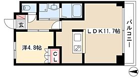 ガーデン仲田  ｜ 愛知県名古屋市千種区仲田1丁目6-15（賃貸マンション1LDK・1階・40.00㎡） その2