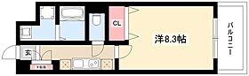 S-FORT浄心  ｜ 愛知県名古屋市西区上名古屋2丁目2-3（賃貸マンション1K・10階・28.00㎡） その2