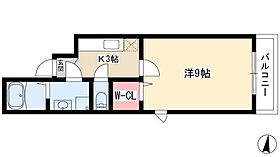 HK2　east  ｜ 愛知県名古屋市西区栄生2丁目5-3（賃貸マンション1K・4階・29.04㎡） その2