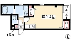 クレサス千種II．ｍ  ｜ 愛知県名古屋市千種区今池5丁目20-21（賃貸マンション1R・4階・23.44㎡） その2