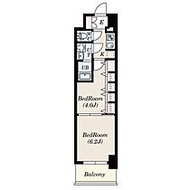 S-RESIDENCE六番町  ｜ 愛知県名古屋市熱田区四番2丁目1-26（賃貸マンション2K・5階・30.76㎡） その2