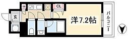 S-RESIDENCE丸の内駅前North 9階1Kの間取り