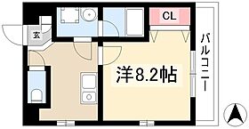 カーサ千種B  ｜ 愛知県名古屋市千種区松軒2丁目9-17（賃貸マンション1K・6階・31.00㎡） その2