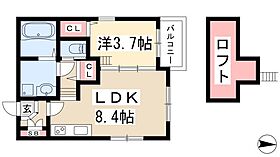 スヴニール伝馬  ｜ 愛知県名古屋市熱田区伝馬2丁目25-12（賃貸アパート1LDK・2階・30.54㎡） その2