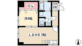 山幸ビル  ｜ 愛知県名古屋市西区幅下1丁目15-15（賃貸マンション1LDK・4階・32.94㎡） その2