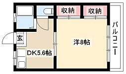 ニューコーポ松葉 3階/-