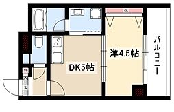 間取図画像 1DK