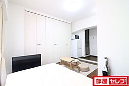 シャトー藤 4階ワンルームのリビング/ダイニング