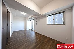 ディアレイシャス東別院IV 14階1Kのリビング/ダイニング