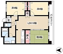 間取図画像 3LDK