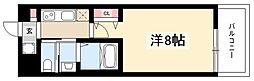 RESIDENCIA砂田橋 1Kの間取図画像