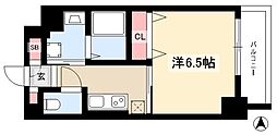 S-RESIDENCESENGENCHO 1Kの間取図画像
