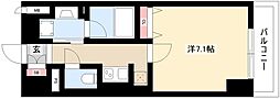 セイワパレス丸の内駅前 1Kの間取図画像