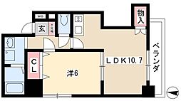 ヒルズ新栄 2階