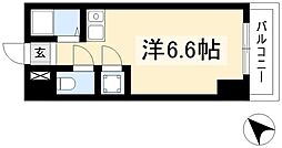 Vita六番町 ワンルームの間取図画像