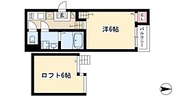 ライカート新栄 2階/-