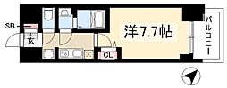 プレサンス東別院駅前2 1Kの間取図画像