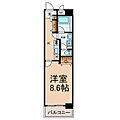 Enchante泉3階6.3万円