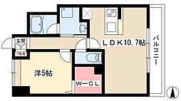 ナヴィリオパラッツォ 1LDKの間取図画像