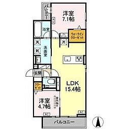 セレスティア草薙町 2階